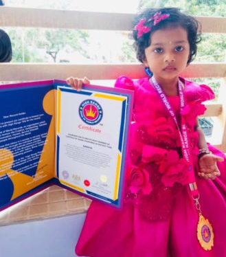 YOUNGEST KID TO RECITE MOST NUMBER OF CAPITALS OF ASIAN COUNTRIES IN FASTEST TIME
