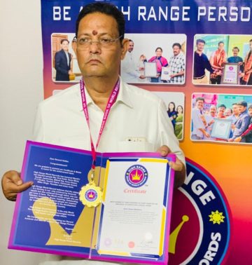 MOST NUMBER OF TIMES HONORED AS CHIEF GUEST BY AN INDIVIDUAL IN EVENTS FOR A SOCIAL CAUSE