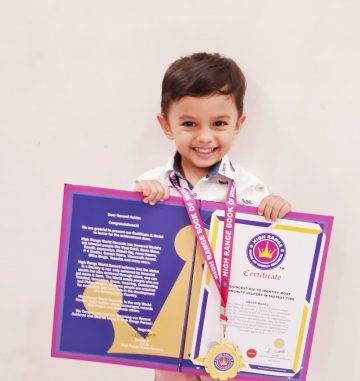 YOUNGEST KID TO IDENTIFY MOST COMMUNITY HELPERS IN FASTEST TIME