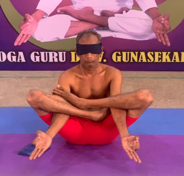 World’s Longest Blindfold Yoga Marathon (Male)