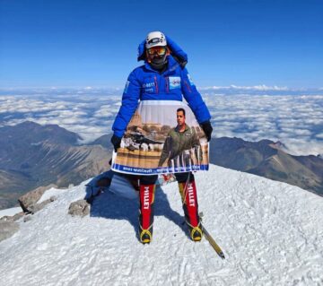 First Rajasthani Mountaineer To Celebrate India’s Independence On Mount Elbrus & Dedicated His Expedition To Martyr Lieutenant Rishi Raj Singh