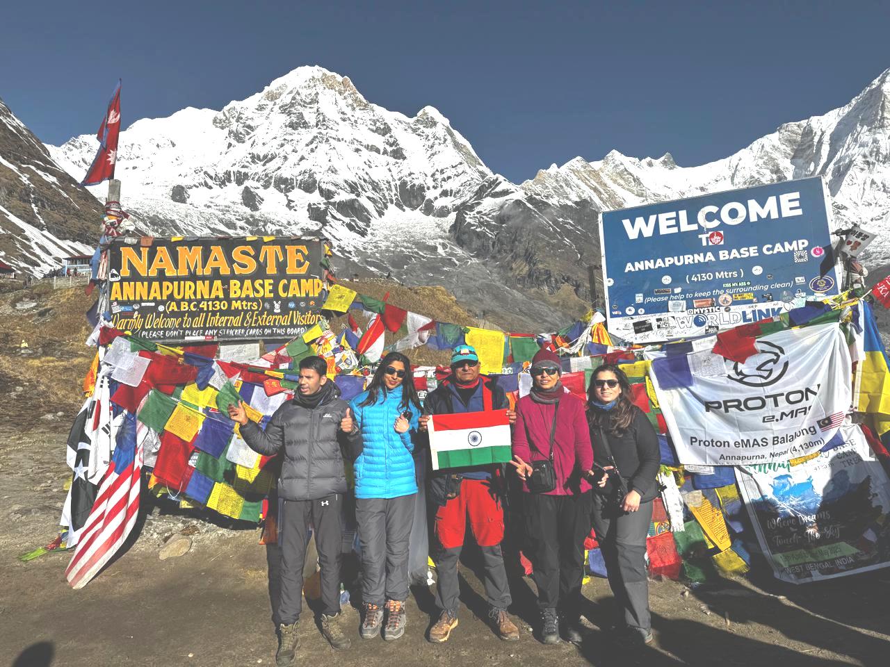 World's First Three Generations Of A Same Family To Trek Mount Everest Base Camp & Annapurna Base Camp 2 Krishan Swaroop Sood1