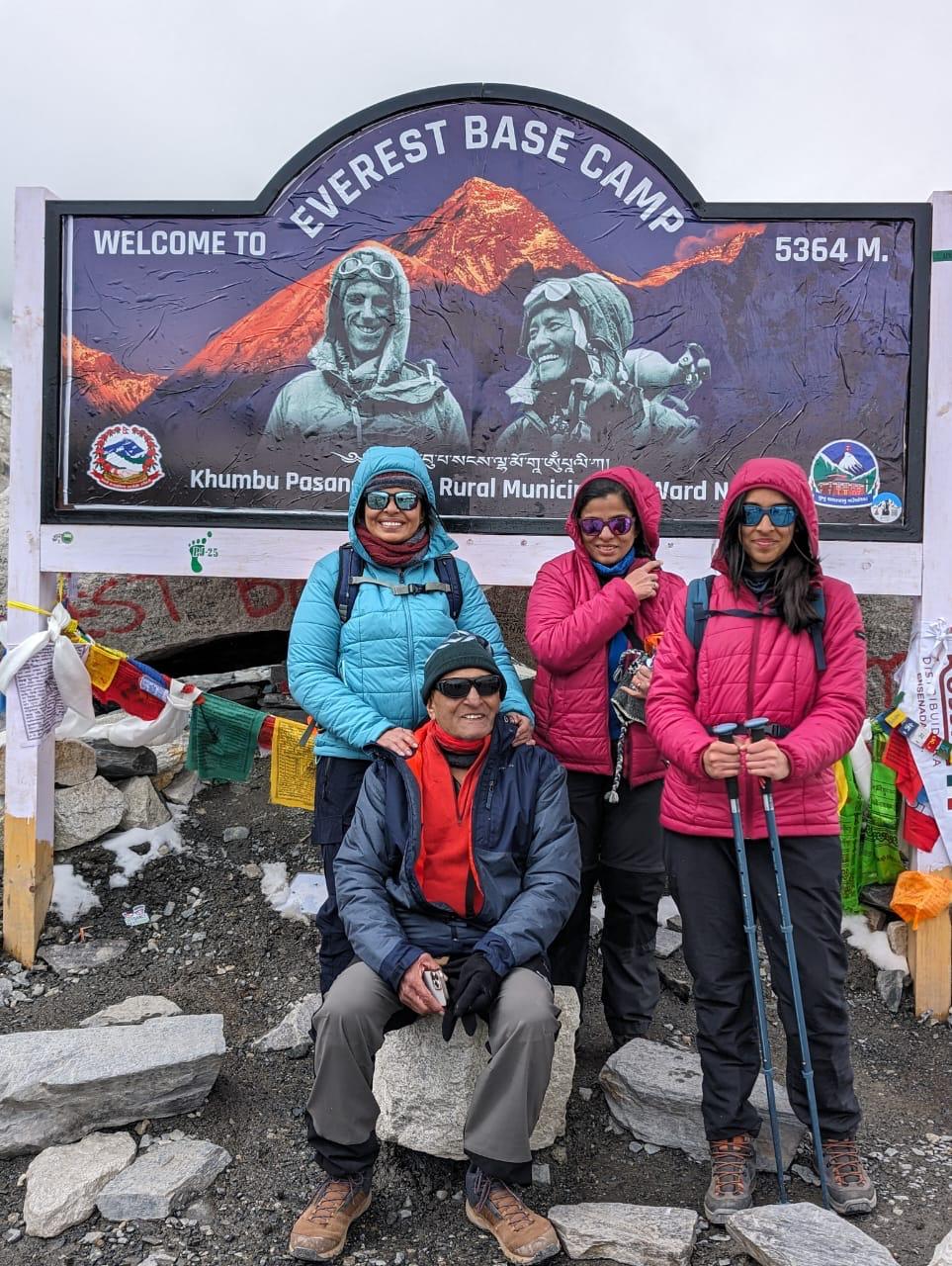 World's First Three Generations Of A Same Family To Trek Mount Everest Base Camp & Annapurna Base Camp 1 Krishan Swaroop Sood2