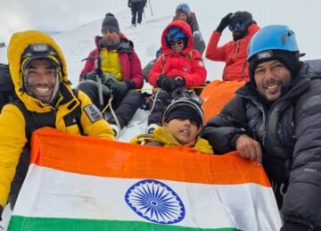 Youngest Mountaineer To Summit Friendship Peak (5,289 M)